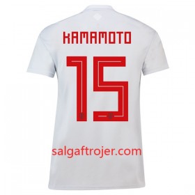 Japan Fodboldtrøjer Kamamoto 15 Udebanesæt VM 2018